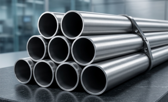 High quality SS 201 and 201LN welded tubes bundle stacked for factory order